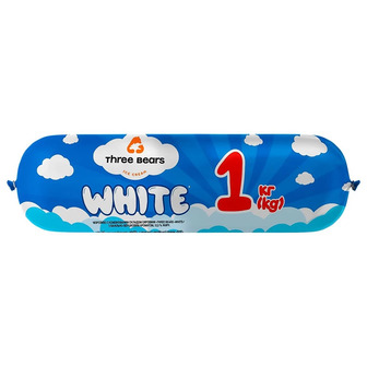 Морозиво Три Ведмеді White 1 кг