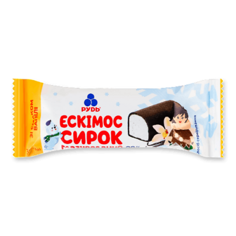 Сирок глазурований Рудь Ескімос зі смаком ванілі 23% 36г