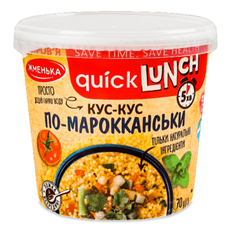 Кус-кус «Жменька» Quick Lunch по-марокканськи 70г