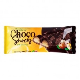 ВафлІ Choco-Shocks ГорІх Фундук 45Г Polus