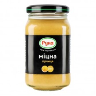 ГІРЧИЦЯ МІЦНА 210Г РУНА