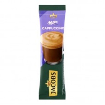 КАВОВИЙ НАПІЙ MILKA CAPPUCCINO 3В1 18Г ЯКОБЗ