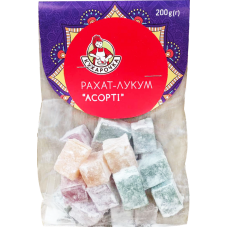 РАХАТ-ЛУКУМ АСОРТІ 200Г КУХАРОЧКА