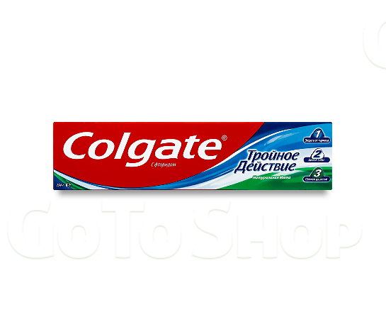 Паста зубна Colgate Потрійна дія Натуральнам м&#039;ята 100мл