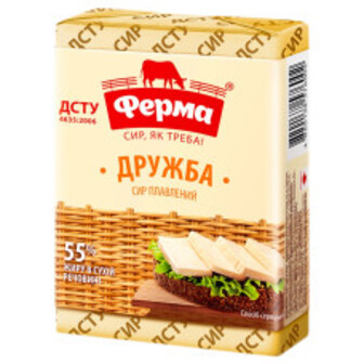 Сир плавлений Ферма 40% 70г Дружба