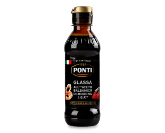 Соус Ponti «Глейзер» з бальзамічним оцтом з Модени (250г)
