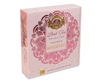 Чай зелений Basilur Pink Tea Collection асорті