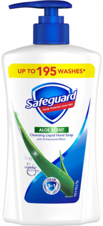 Мило рідке Safeguard Aloe Scent 390мл
