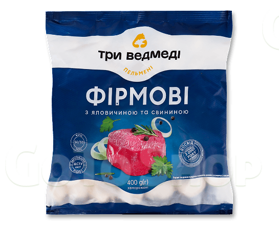 Пельмені «Три Ведмеді» «Фірмові»