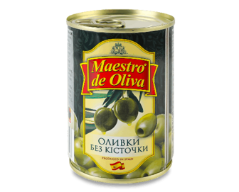 Оливки Maestro de Oliva без кісточки