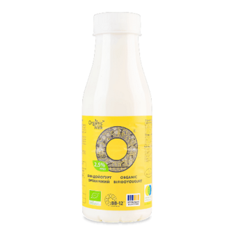 Біфідойогурт Organic Milk питний органічний 2,5% 280г