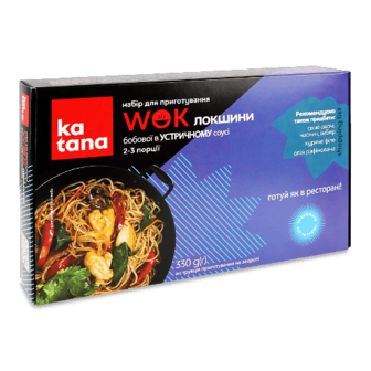 Набір для приготування Katana WOK локшини бобової в устричному соусі 330г (330г)