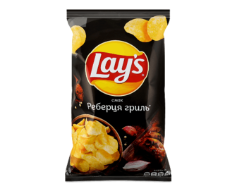 Чипси Lay's смак реберця гриль (120г)