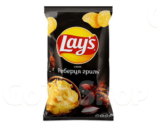 Чипси Lay&#039;s смак реберця гриль