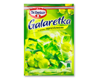 Желе Dr.Oetker Galaretka зі смаком аґрусу