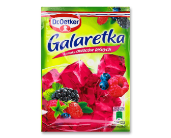 Желе Dr.Oetker Galaretka зі смаком лісових ягід