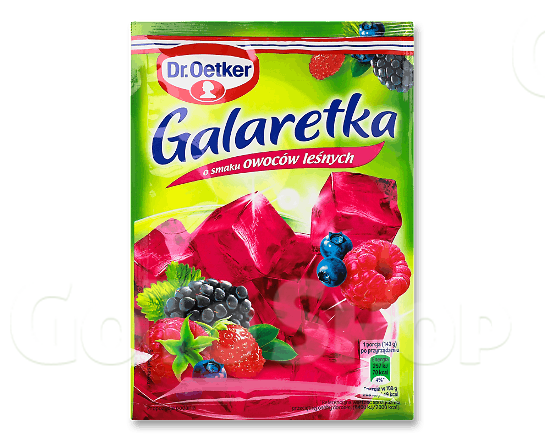 Желе Dr.Oetker Galaretka зі смаком лісових ягід