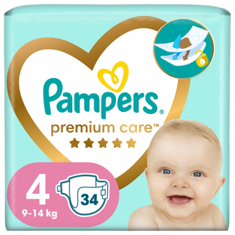 Підгузники Pampers Premium Care Maxi 9-14кг 34шт