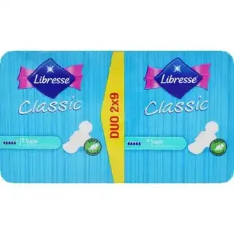 Прокладки Libresse Classic Protection Long+ гігієнічні 18 шт-Libresse