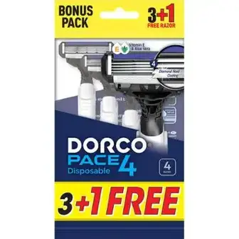 Станок Dorco Pace4 одноразовий чоловічий 4 шт-Dorco