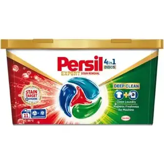 Диски для прання Persil Deep Clean Discs Expert Stain Removal 4in1 11 шт по 17 г-Persil