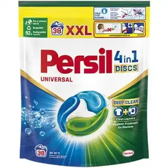 Гель-диски Persil Universal 4in1 Discs Deep Clean універсальний 38 шт-Persil