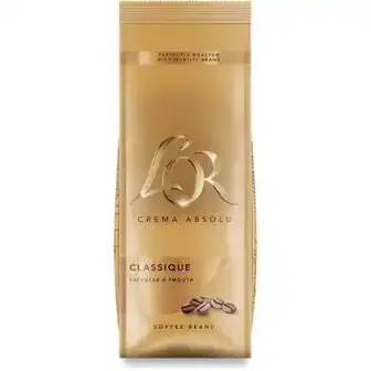 Кава L'OR Crema Absolute Classic натуральна смажена в зернах 500 г-L'OR