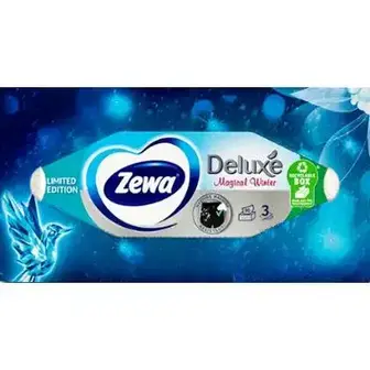 Серветки Zewa Family тришарові 90 шт.-Zewa
