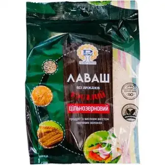 Лаваш Рома Цельнозерновой круглий 180 г-Рома