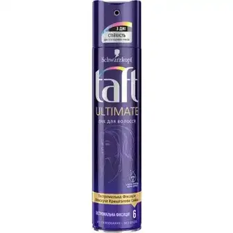 Лак для волосся Taft Power Ultimate Екстремально сильна фіксація 250 мл-Taft