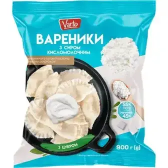 Вареники Varto з сиром 400 г-Varto