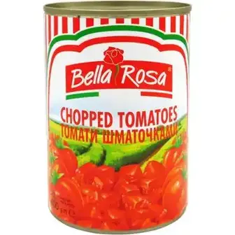 Томати Bella Rosa консервовані шматочками 400 г-Bella Rosa