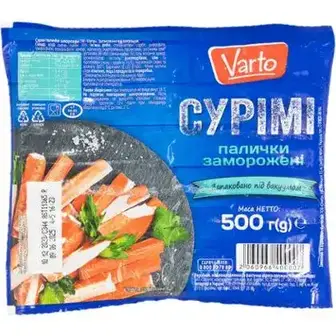Крабові палички Varto із сурімі 250 г-Varto