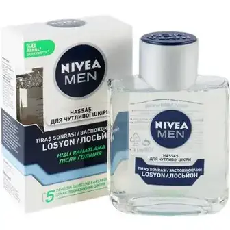 Бальзам після гоління Nivea Men для чутливої ​​шкіри з екстрактом ромашки 100 мл-NIVEA