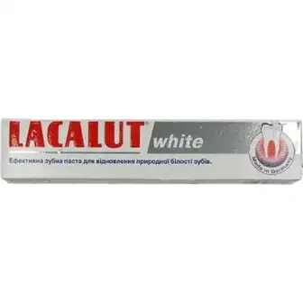 Зубна паста Lacalut White 75 мл-Lacalut