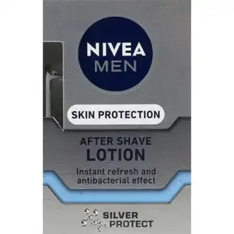 Лосьйон після гоління Nivea Men Срібний захист з іонами срібла 100 мл-NIVEA