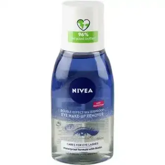 Засіб для зняття макіяжу з очей Nivea Подвійний ефект 125 мл-NIVEA