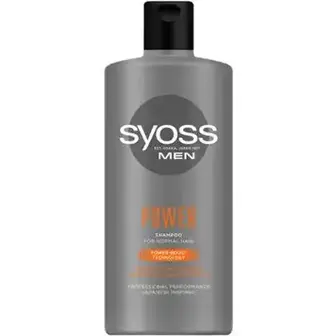 Шампунь SYOSS Men Power з кофеїном для нормального волосся 440 мл-Syoss