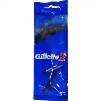 Одноразові бритви Gillette 2 чоловічі 5 шт-Gillette