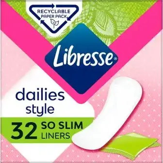 Прокладки щоденні Libresse Dailyfresh Normal 32 шт-Libresse