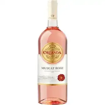 Вино Oreanda Muscat Rose рожеве напівсолодке 13% 1.5 л-Oreanda