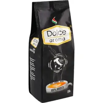 Кава Dolce Aroma 100% Arabica мелена 250 г-Dolce Aroma