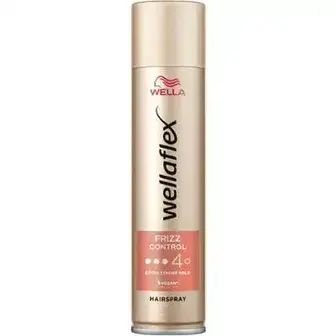 Лак для волосся Wella Wellaflex Frizz Control 4 Extra Strong Hold 250 мл-Wella