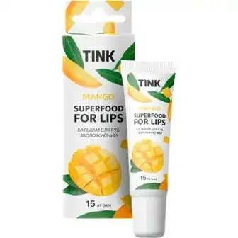 Бальзам для губ Tink Mango зволожуючий 15 мл-Tink