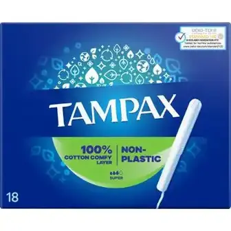 Тампони гігієнічні Tampax Super Duo з аплікатором 18 шт-Tampax