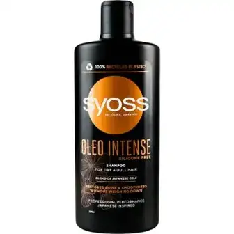 Шампунь для волосся Syoss Oleo Intense 440 мл-Syoss