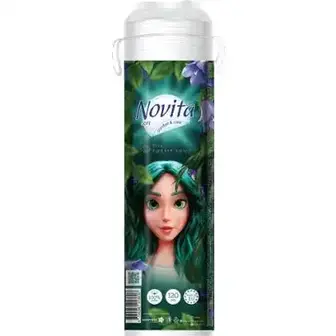 Диски ватні Novita Soft MAVKA косметичні 120 шт-Novita