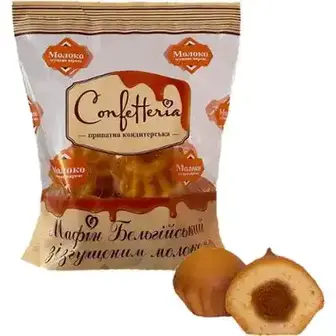 Мафiн Confiterri з наповнювачем згущене молоко ваговий-Confiterri