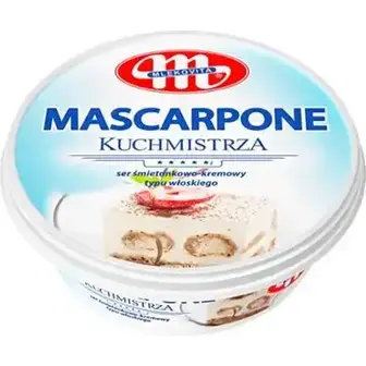 Сир Mlekovita Mascarpone Kuchmistrza вершковий 250 г-Mlekovita