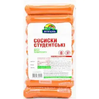 Сосиски Ятрань Студентські варені 435 г-Ятрань
